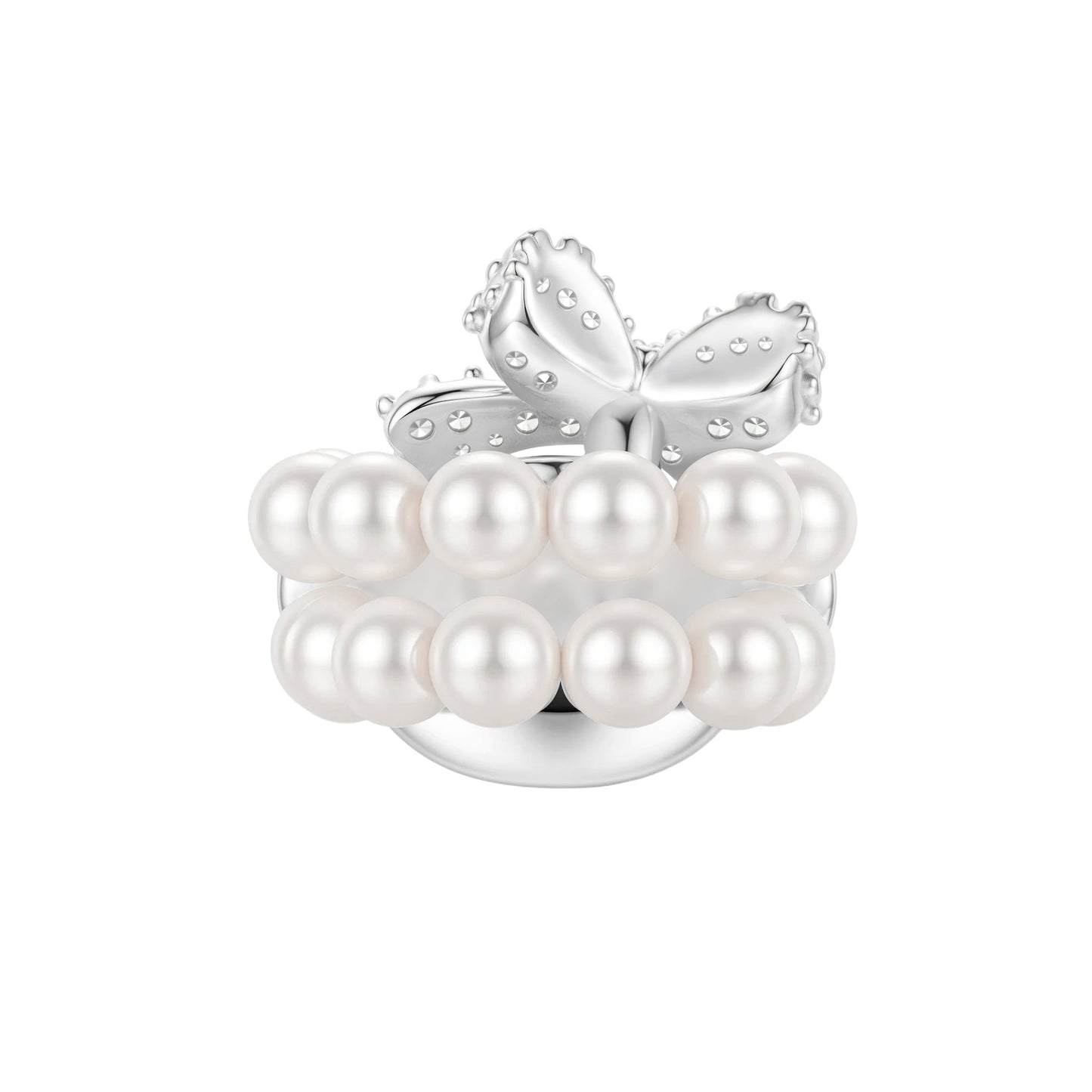 13DE MARZO Bow Bear Elastic Ring