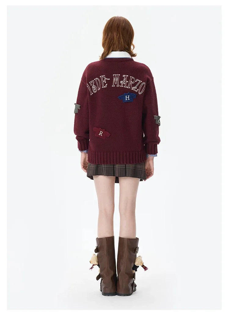 Harry Potter × 13DE MARZO Harry and Weasley Vintage Sweater