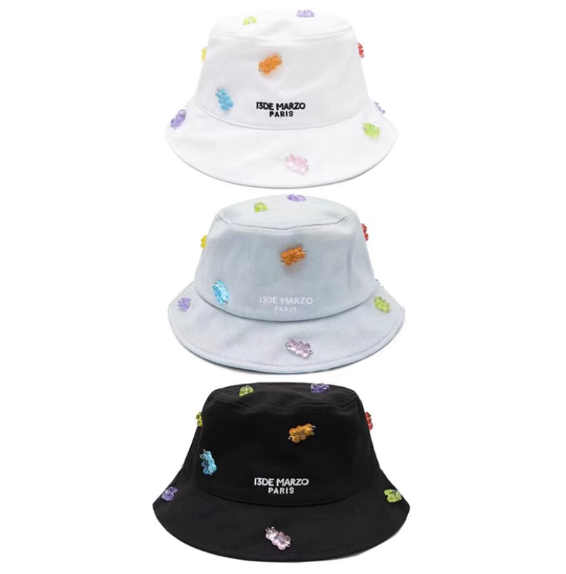 13DE MARZO GUMMY BEAR FISHERMAN HAT