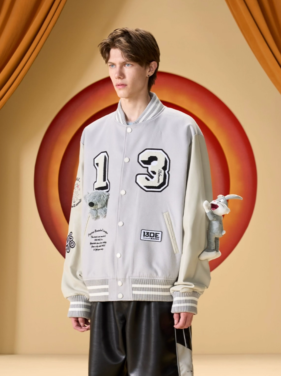 13 DE MARZO BUGS BUNNY SERIES JACKET JACKET BASEBALL UNIFORM