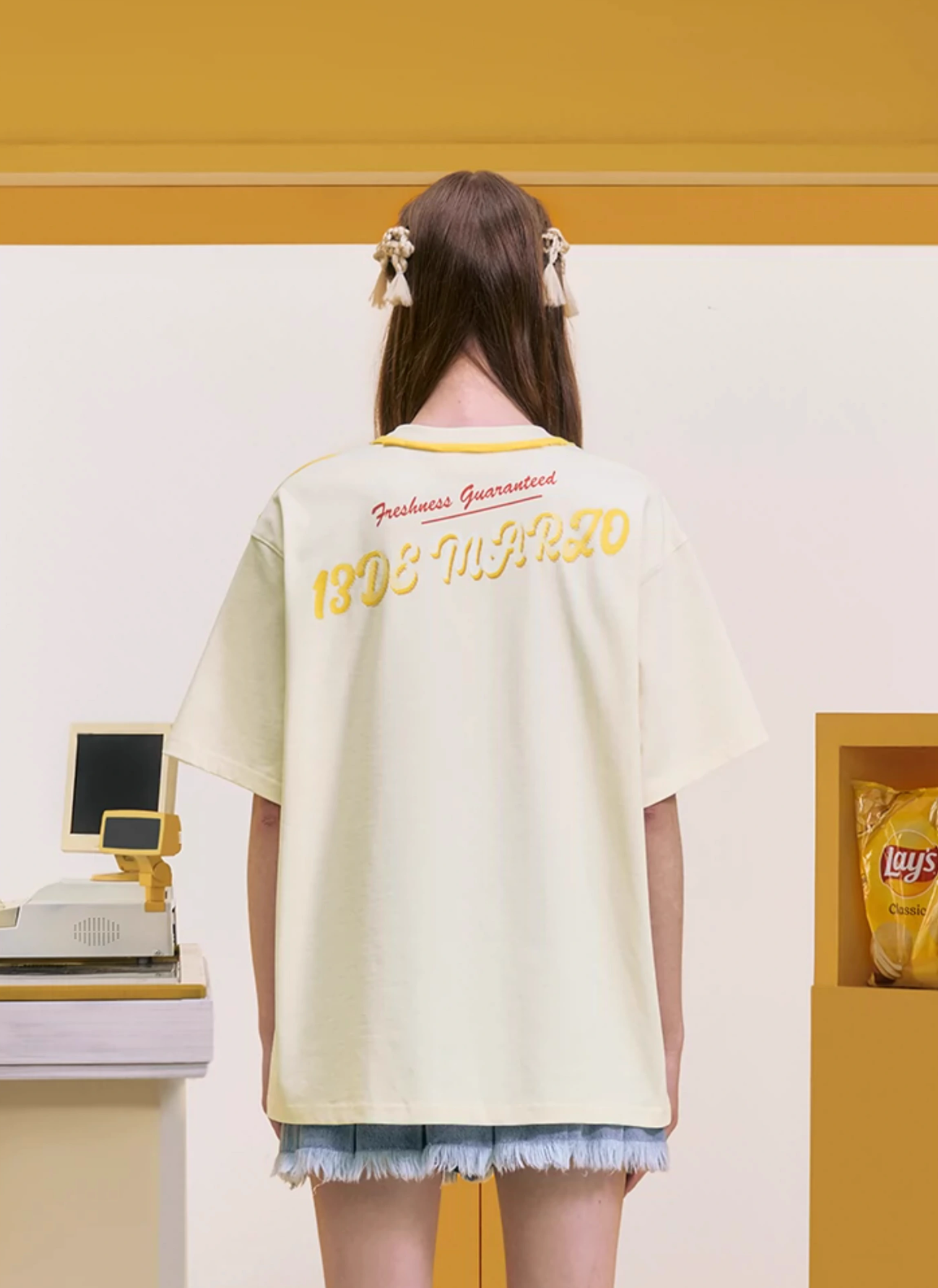 13DE MARZO Lay's Flavor Bear T-shirt