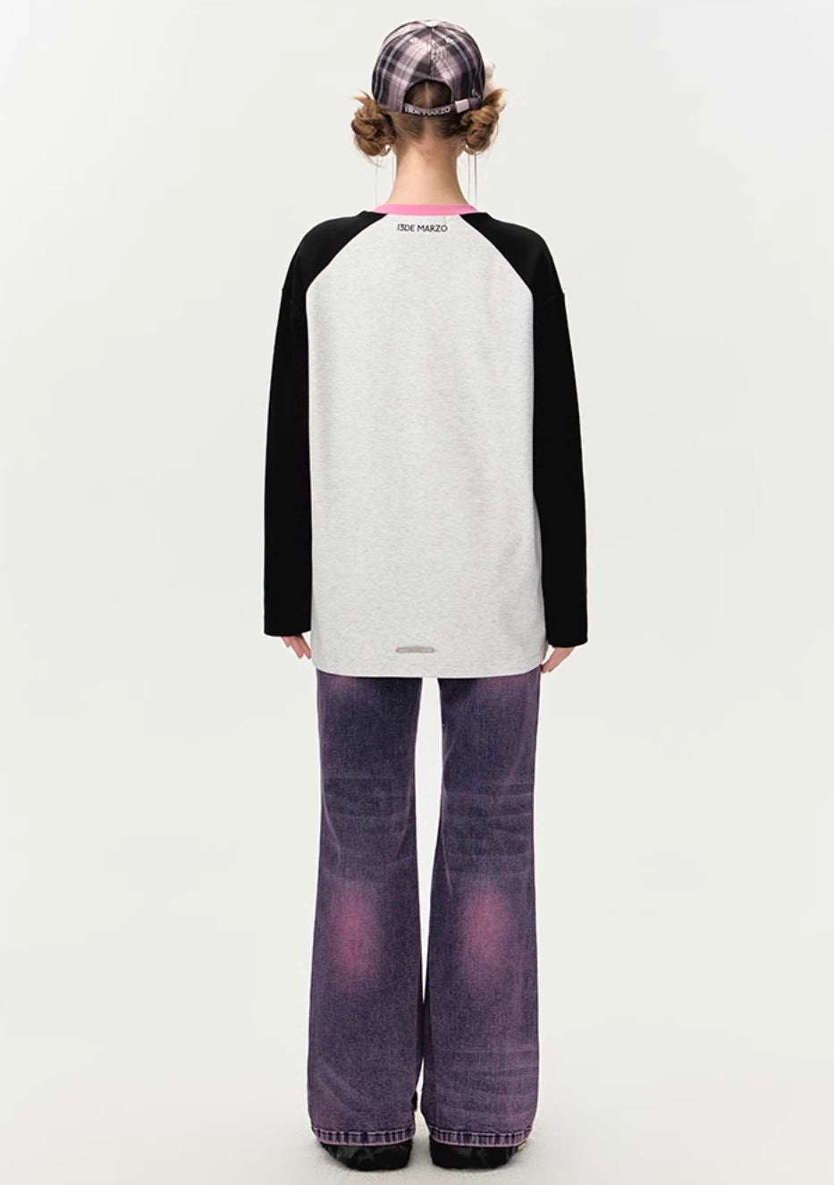 13DE MARZO LONG-SLEEVED SHOULDER PRINT