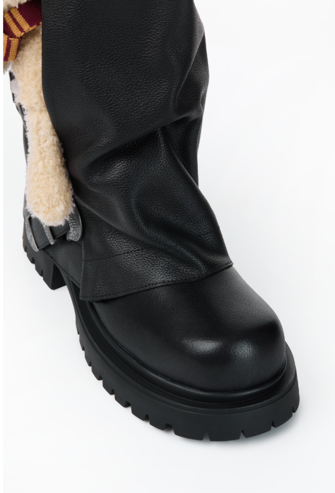 13DE MARZO Bear High Boots Black