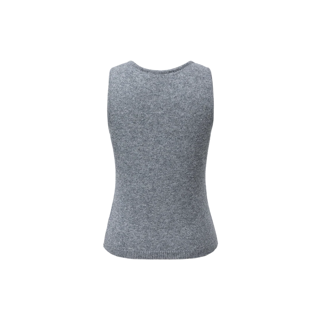 13DE MARZO Doozoo Knit Vest Grey