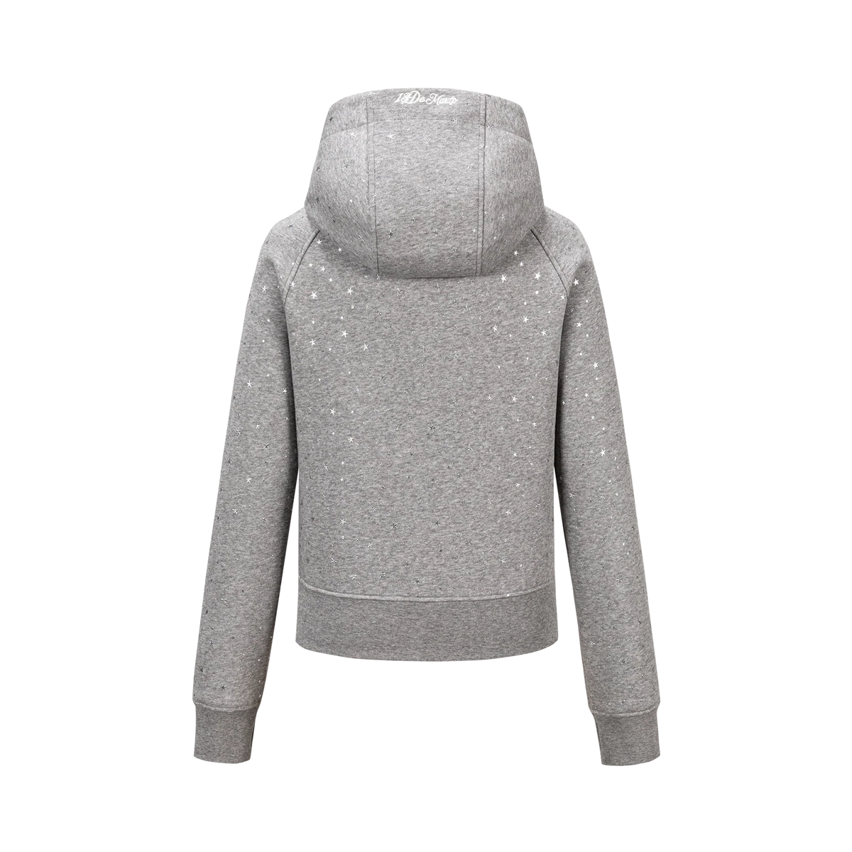 13DE MARZO Galaxy Spark Slim Fit Hoodie Grey
