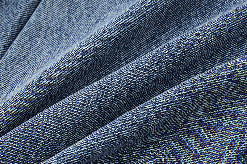13DE MARZO Distruction Bear Jeans Blue