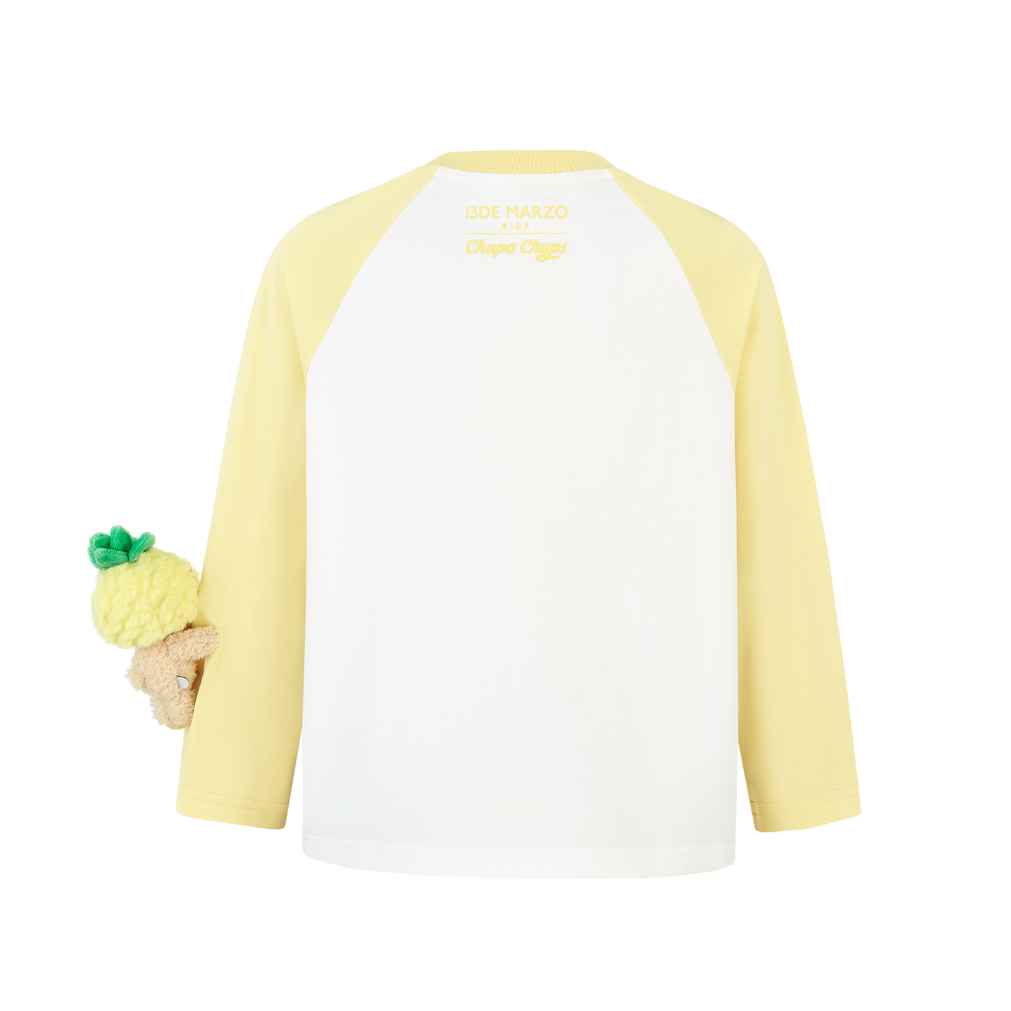 13DE MARZO BabyBear Lollipop Raglan Long Sleeve Yellow
