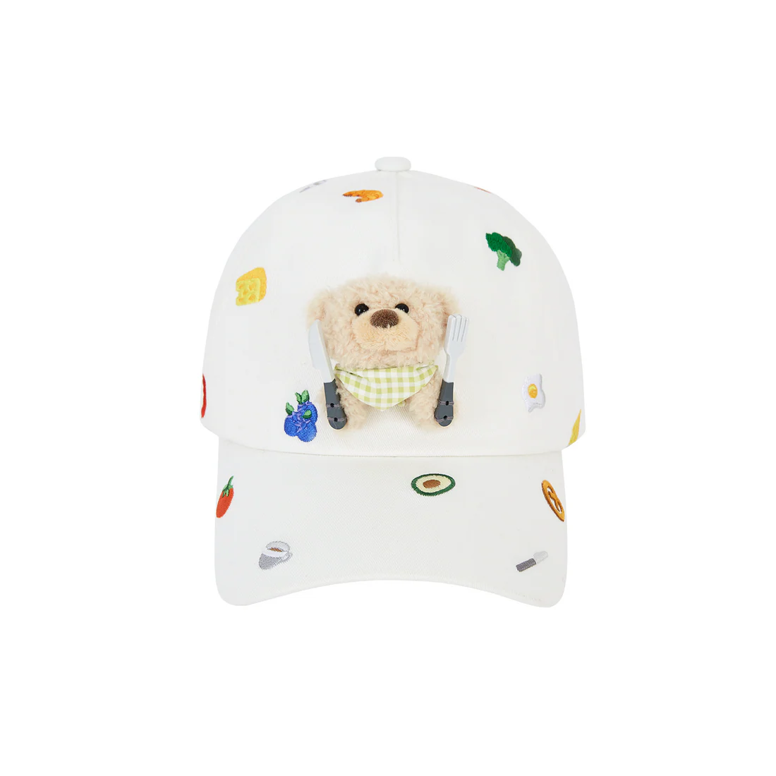 13DE MARZO Nutrition Breakfast Bear Cap White
