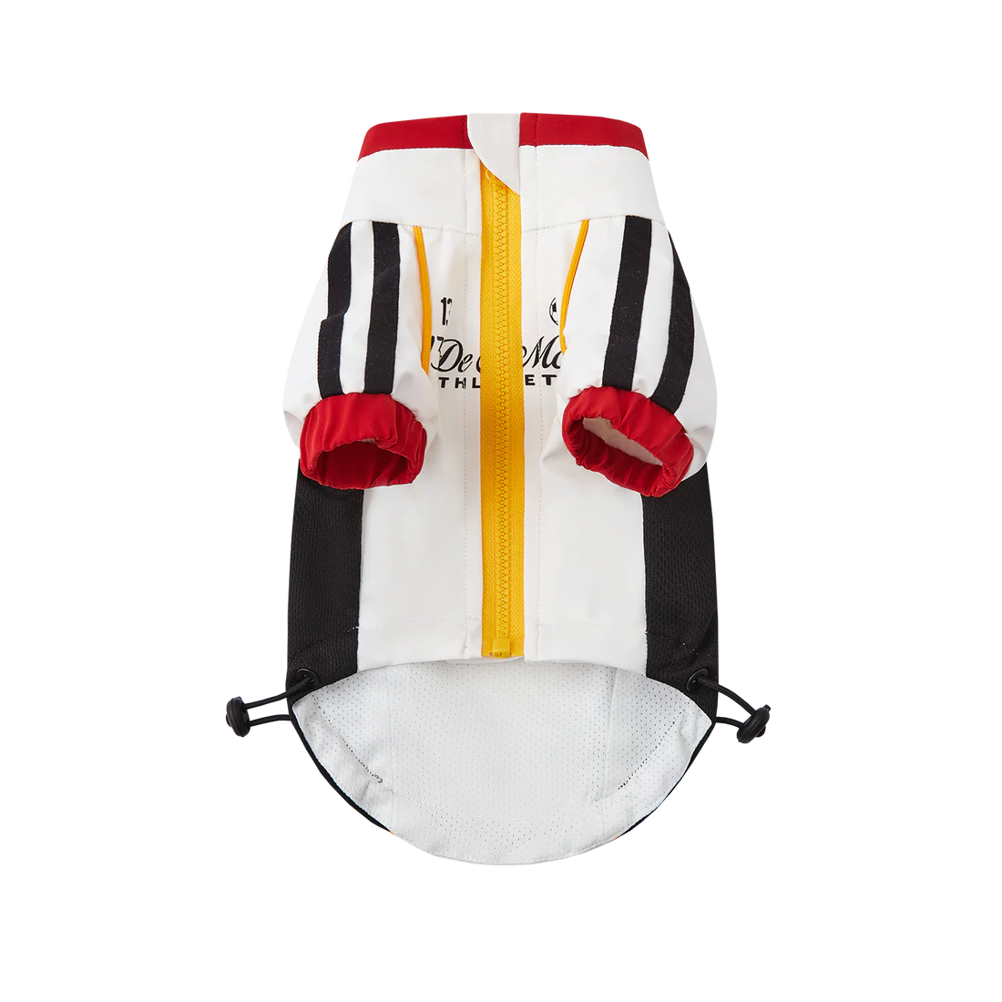 13DE MARZO Soccer Bear Pet Jersey Coat White