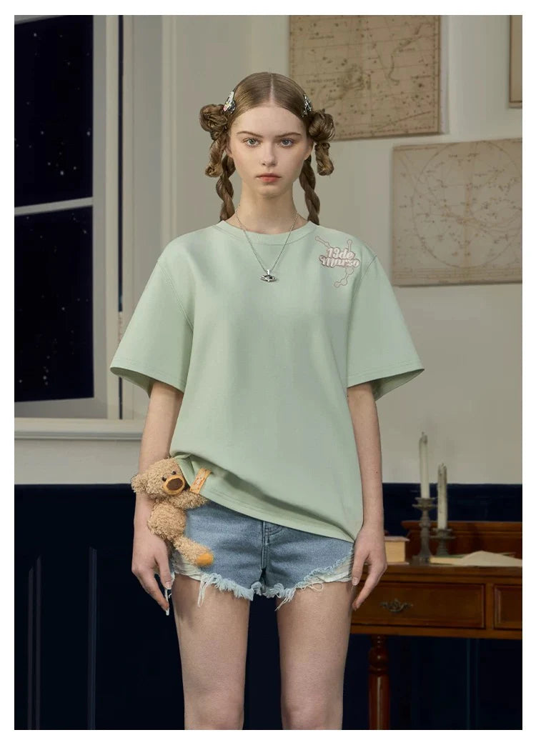 13DE MARZO Constellation Series T-shirt Aries