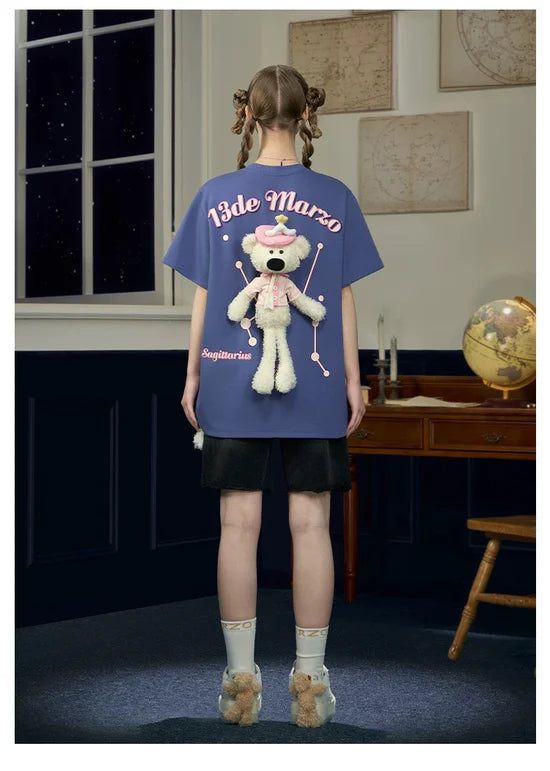 13DE MARZO Constellation Series T-shirt Sagittarius