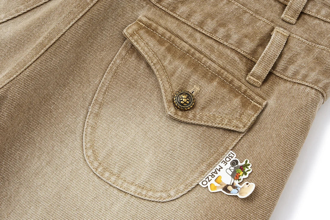 13DE MARZO Marzo Valley Casual Jeans Khaki