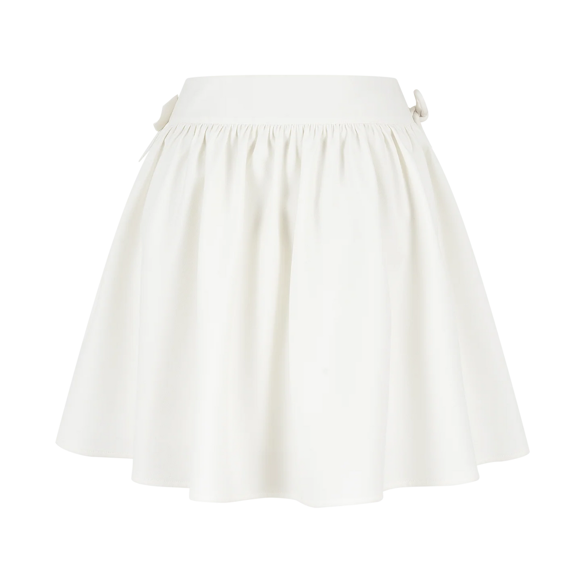 13DE MARZO Mini Bear Bow Blazer Skirt Beige