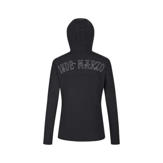 13DE MARZO Sun Protection Jacket Black