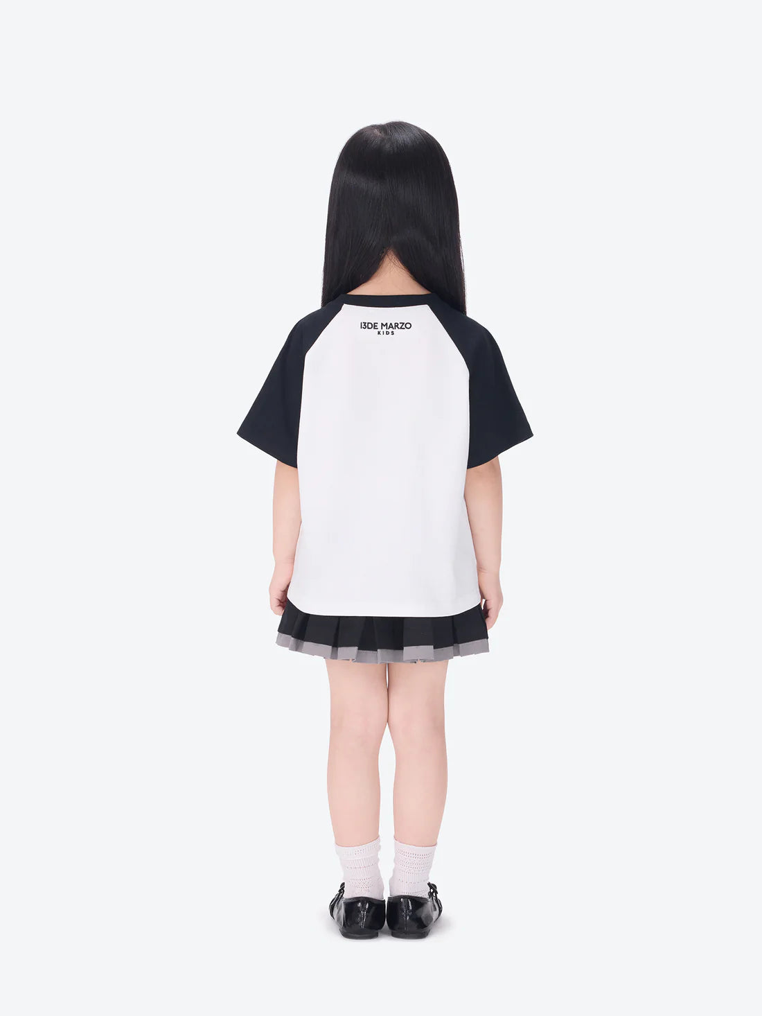 13DE MARZO BabyBear Raglan T-shirt BLACK