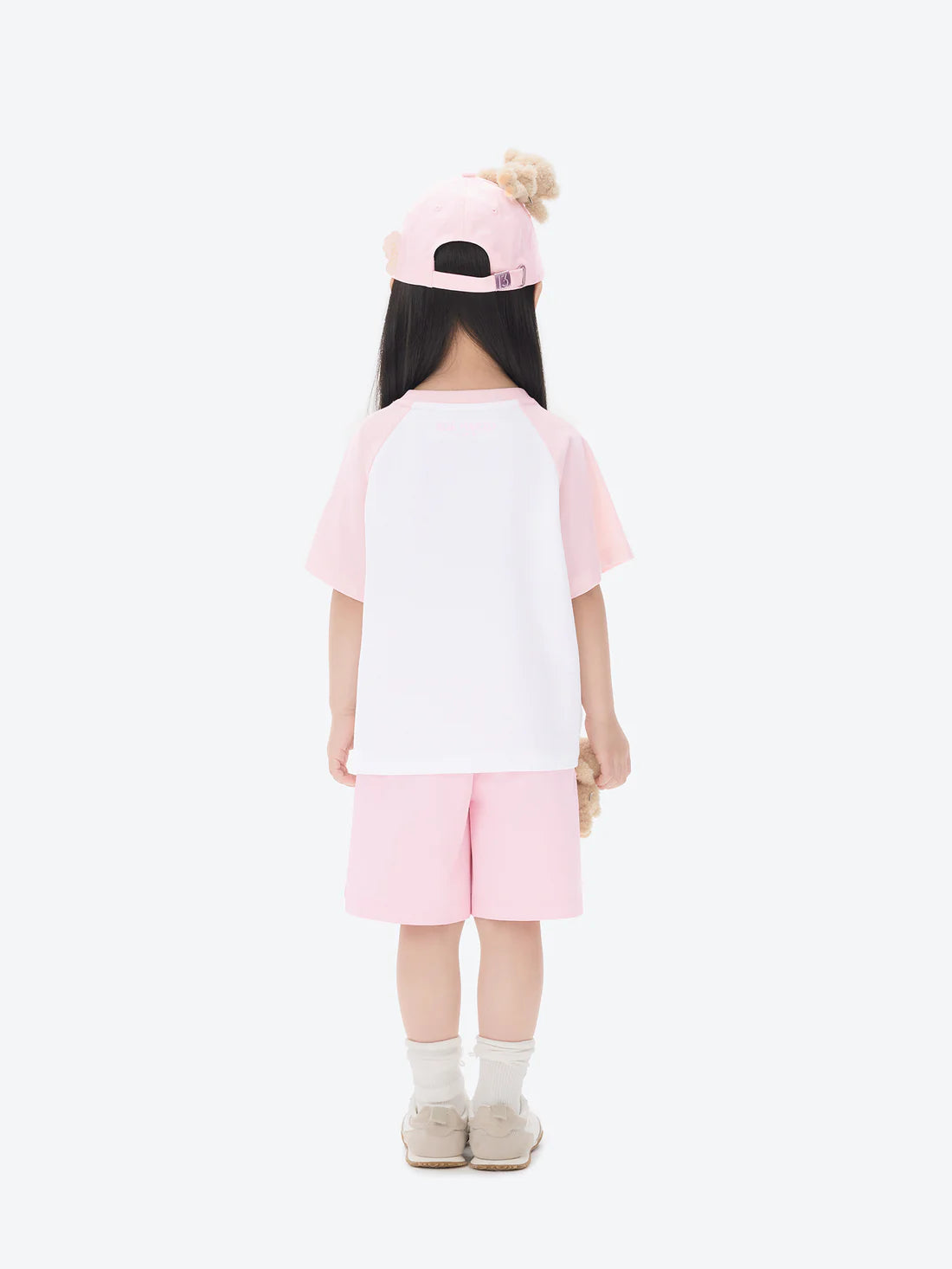 13DE MARZO BabyBear Raglan T-shirt Pink