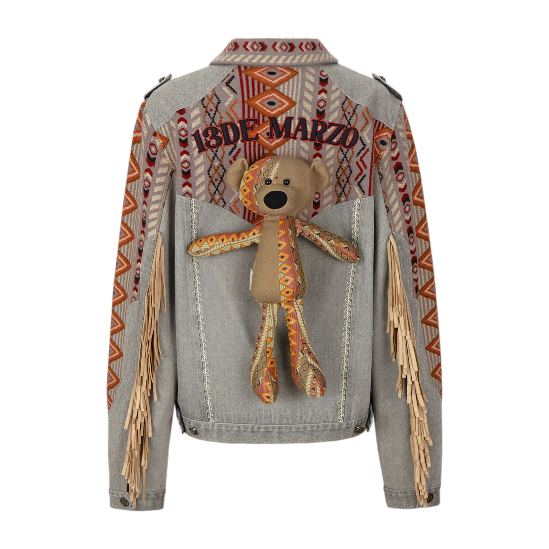 13DE MARZO TRIBE HUNTING TOTEM PATCH JACKET