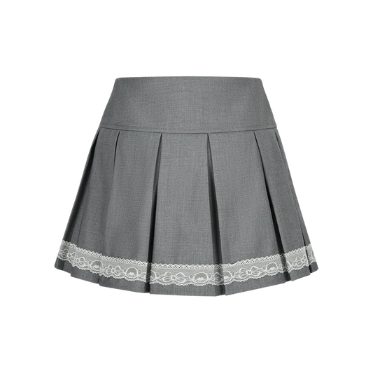 13DE MARZO Bear Lacy Bowknot Skirt