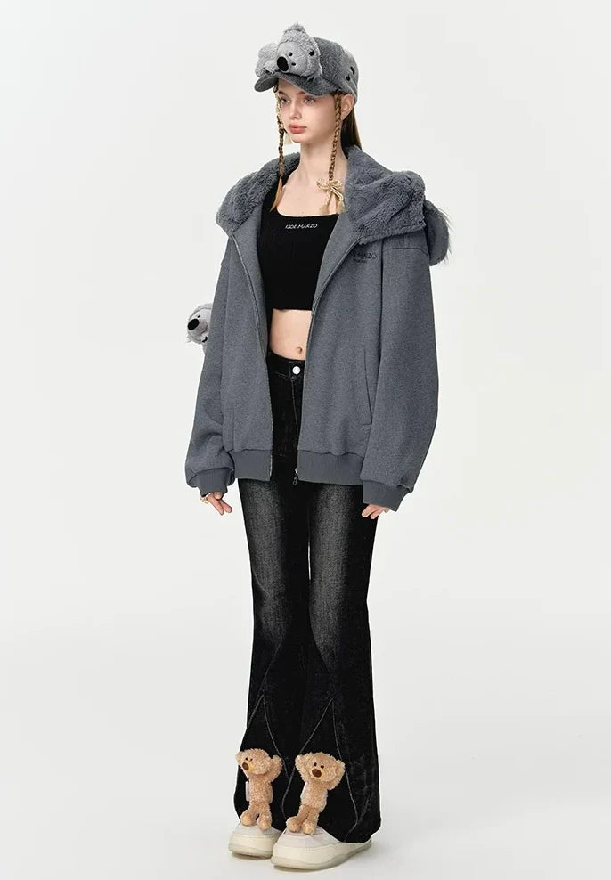 13DE MARZO KOALA ZIP HOODIE MELBOURNE EDITION