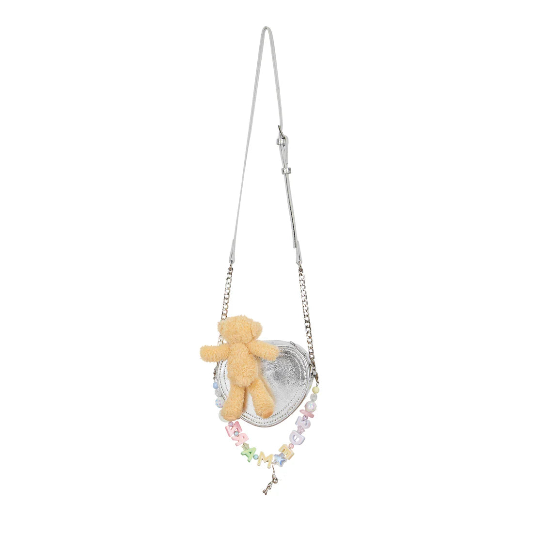 13DE MARZO LOGO PENDENT HEART BAG