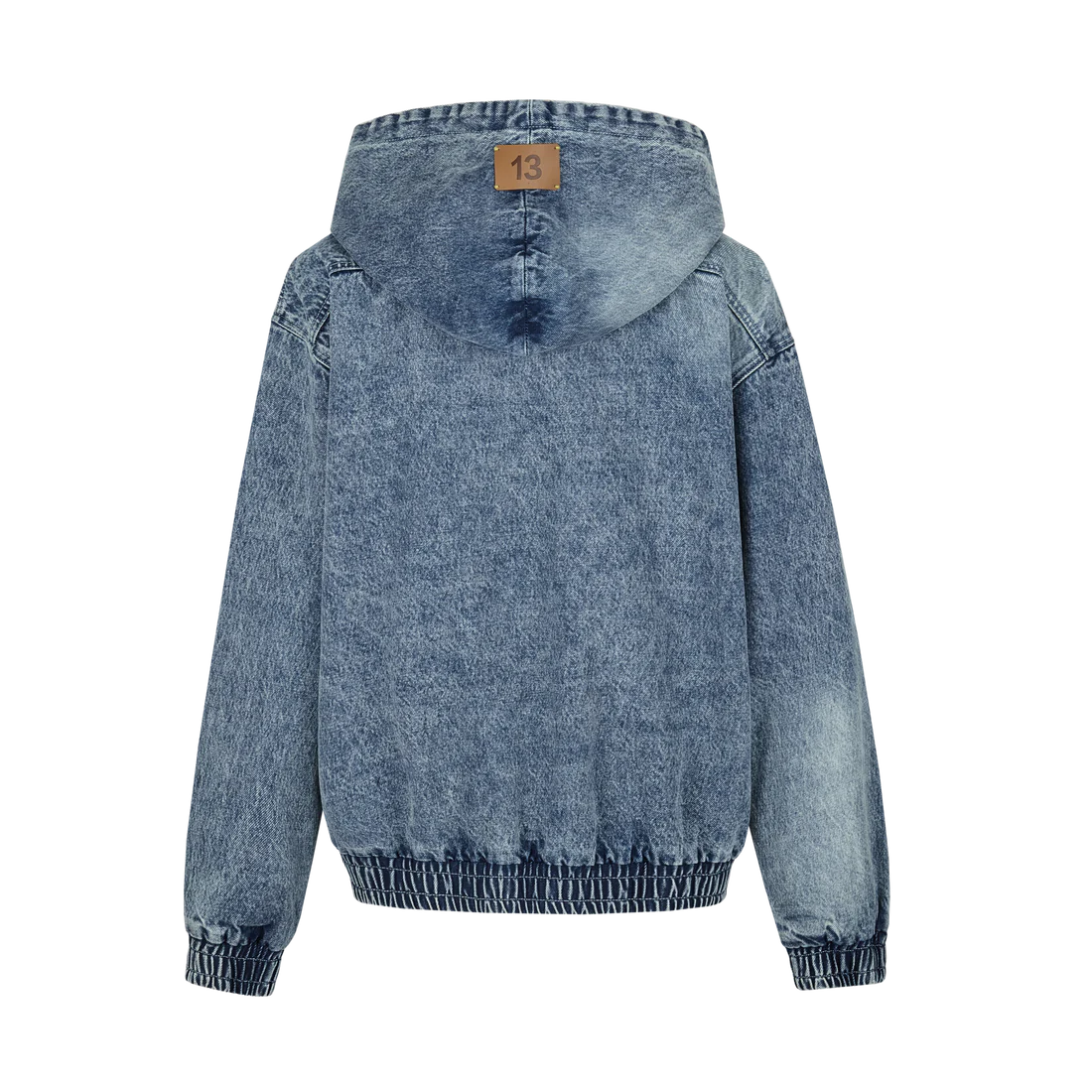 13DE MARZO LAY'S FLAVOR BEAR DENIM HOODIE