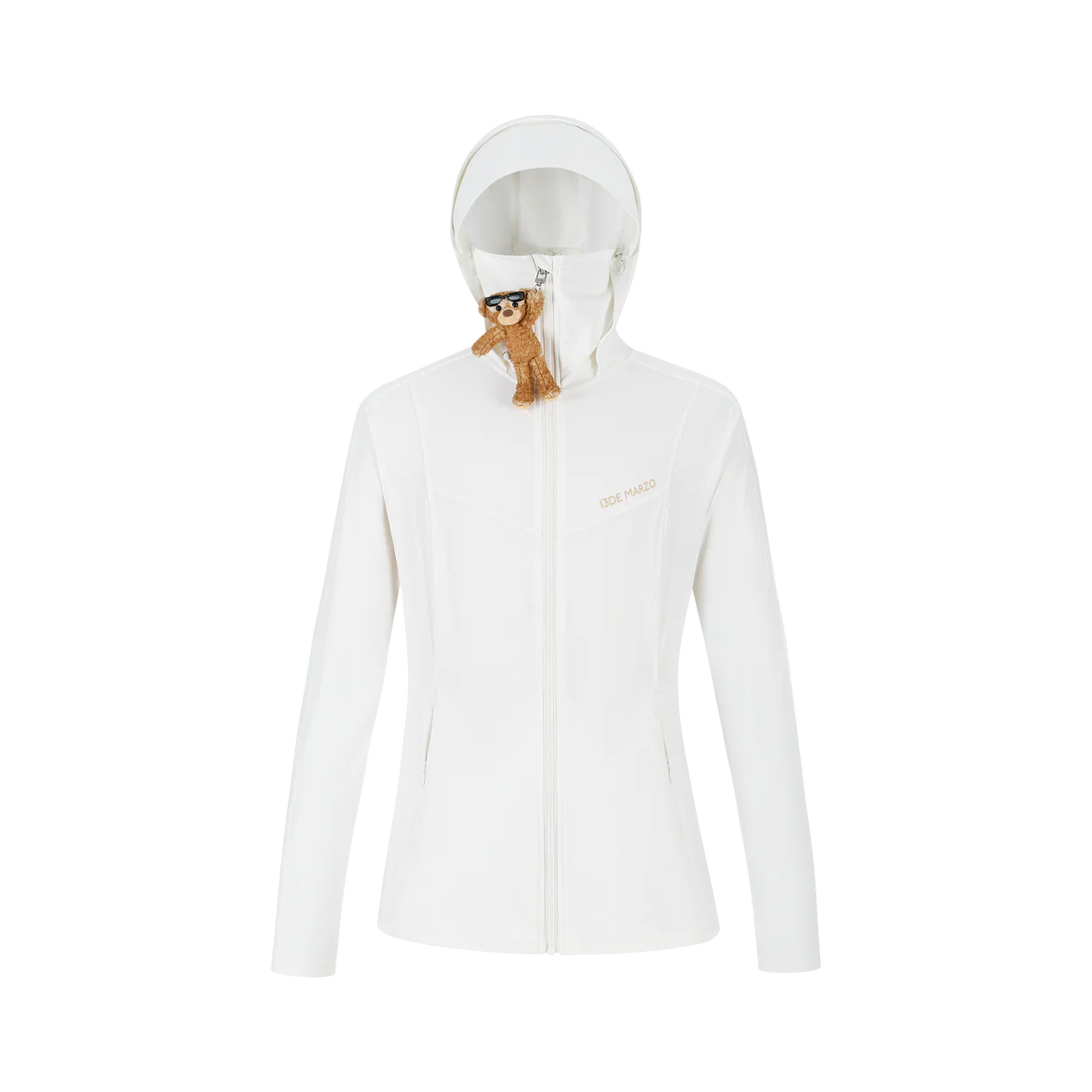 13DE MARZO Sun Protection Jacket White