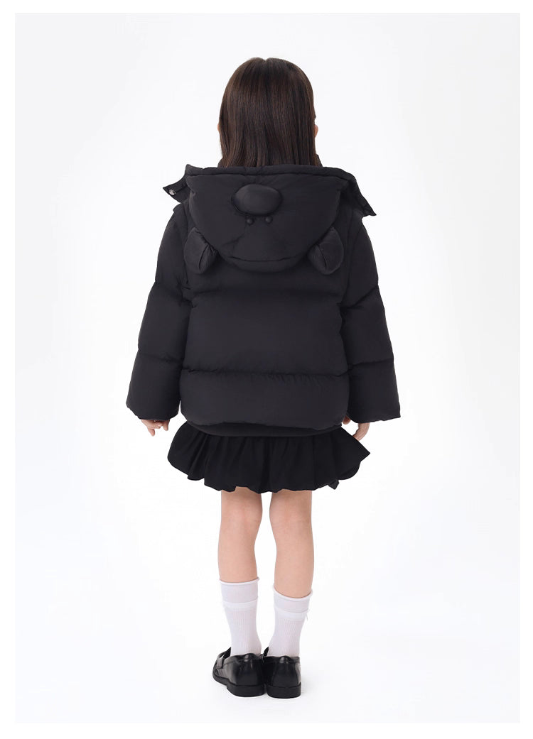 13DE MARZO Kids Down Jacket with Removable Sleeves