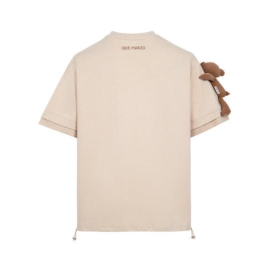 13 DE MARZO LOGO PATCH PATCHWORK T-SHIRT