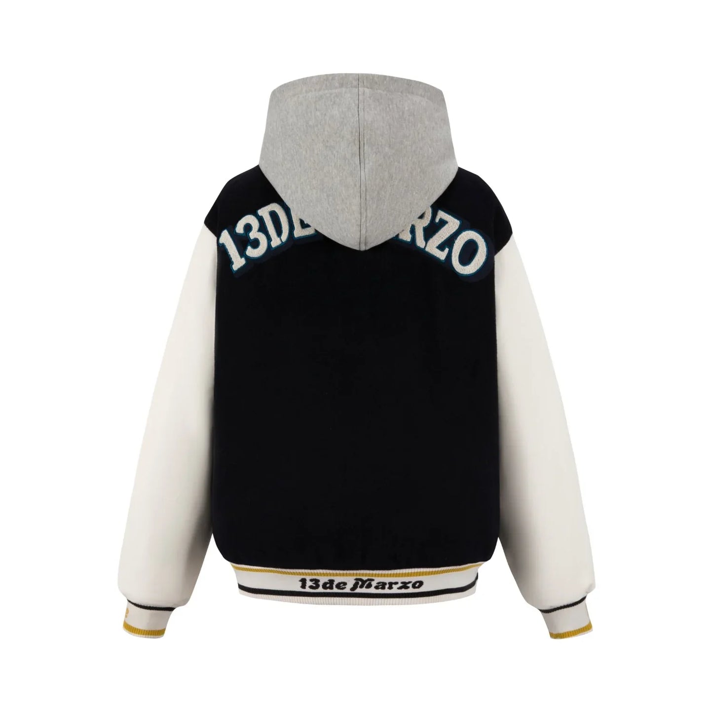 13DE MARZO DOOZOO GIANT BASEBALL JACKET IN NAVY