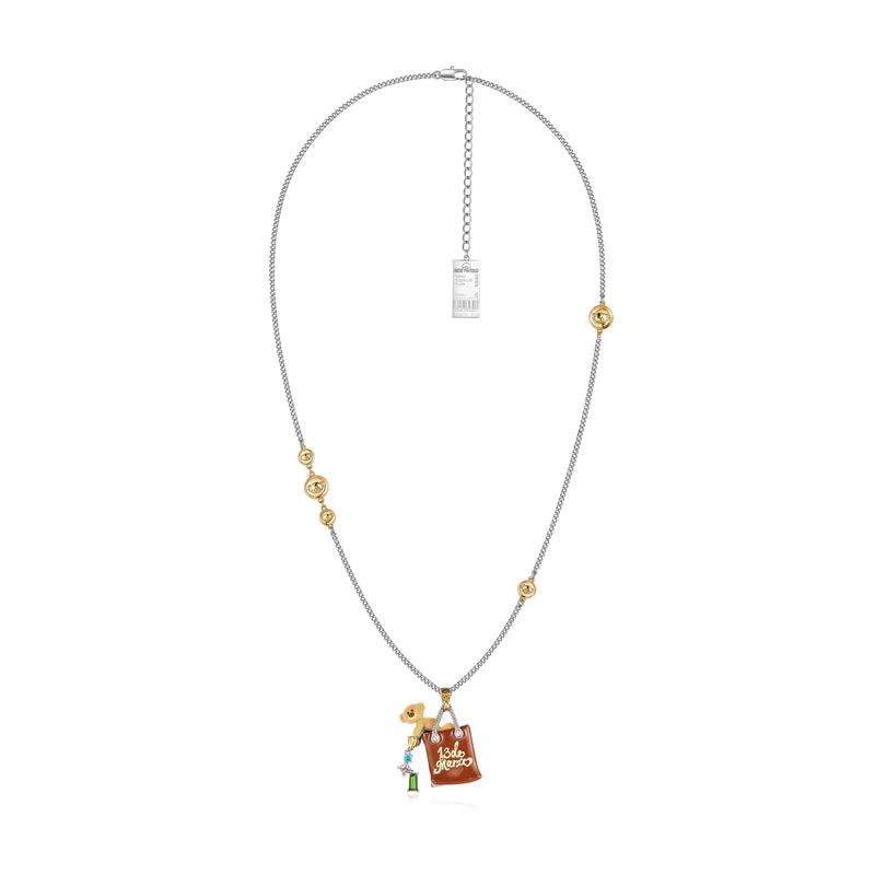 13DE MARZO Bear Totebag Necklace