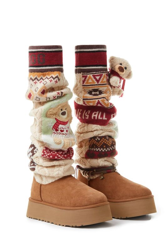 13DE MARZO | UGG COCREATION S2 CLASSIC SWEATER LETTER TALL FOOTWEA