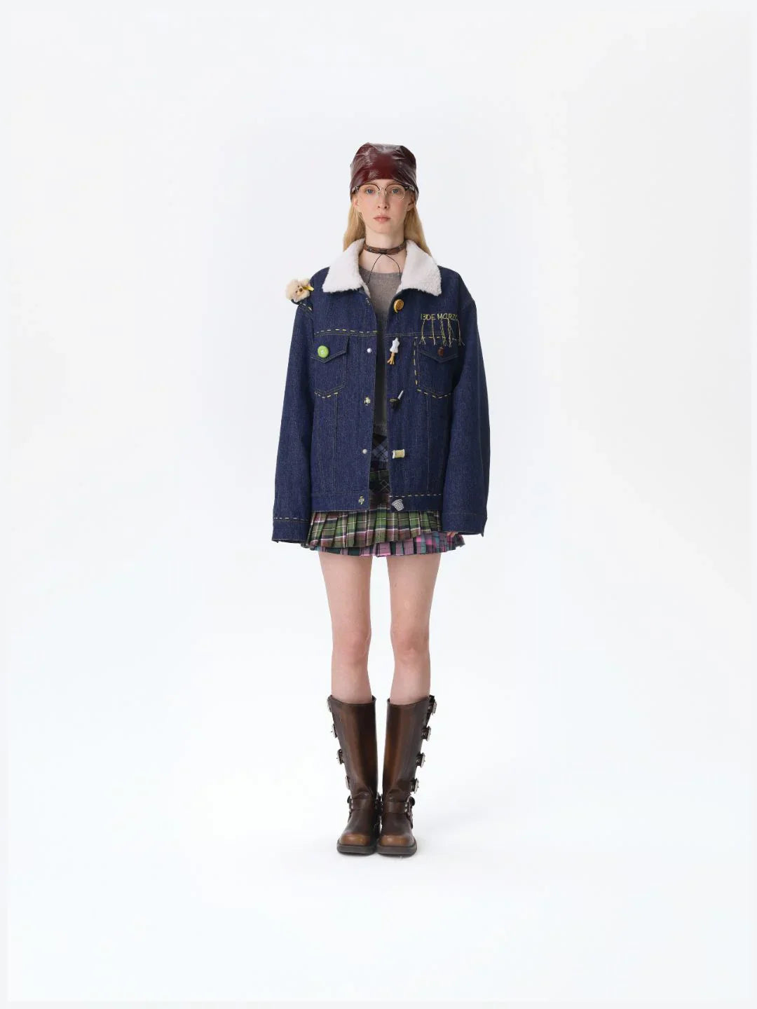 13DE MARZO Tailor Bear Fleece Jacket