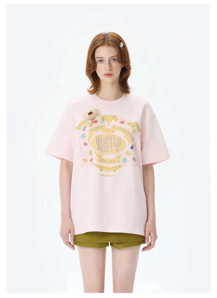 Harry Potter × 13DE MARZO Honeydukes Snack T-shirt