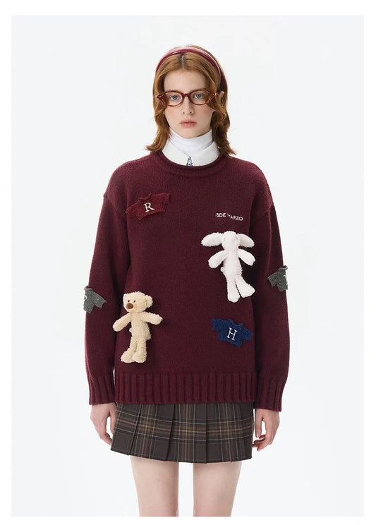 Harry Potter × 13DE MARZO Harry and Weasley Vintage Sweater