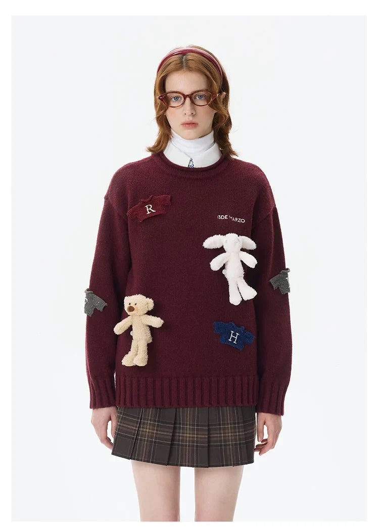 Harry Potter × 13DE MARZO Harry and Weasley Vintage Sweater