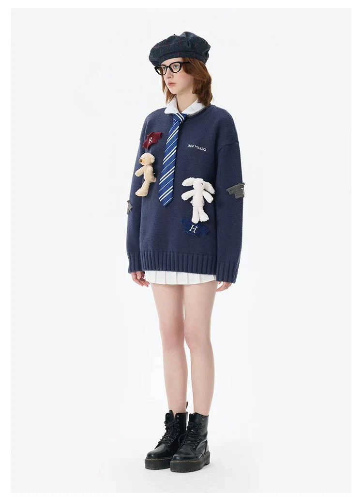 Harry Potter × 13DE MARZO Harry and Weasley Vintage Sweater