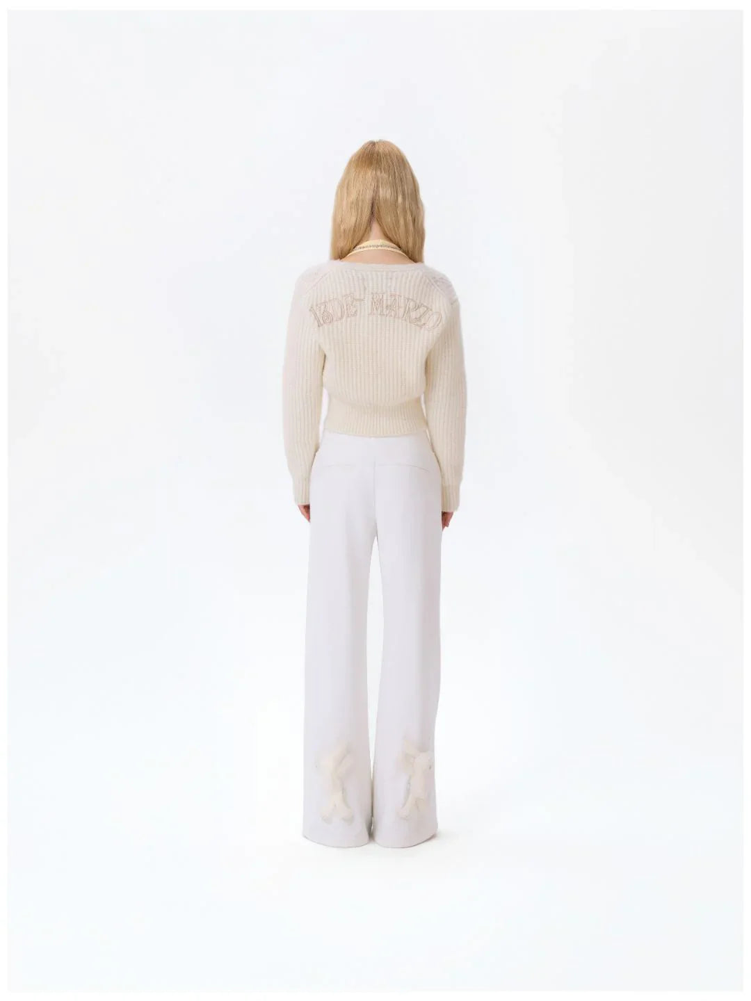 13DE MARZO Doozoo Cuddle Button Cardigan Beige