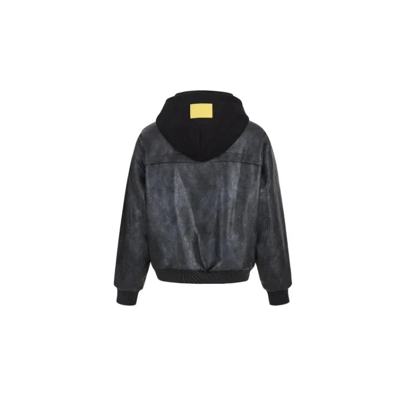 13DE MARZO Pilot Bear Vintage Jacket