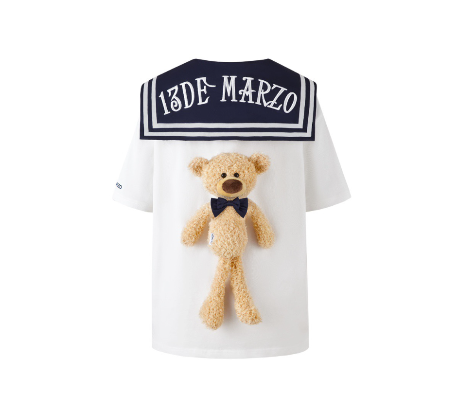 13 DE MARZO BEAR SAILOR TSHIRTS VANILLA ICE