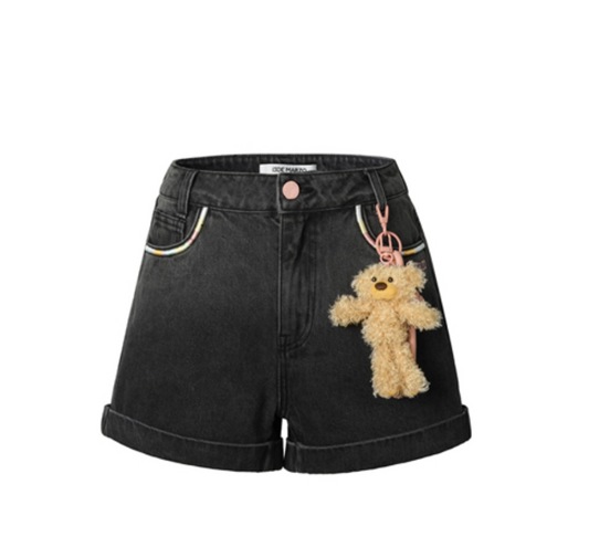 13 DE MARZO BEAR CLASSIC DENIM SHORTS