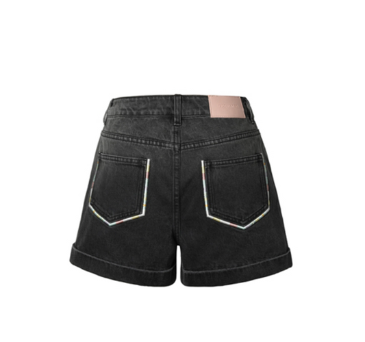 13 DE MARZO BEAR CLASSIC DENIM SHORTS
