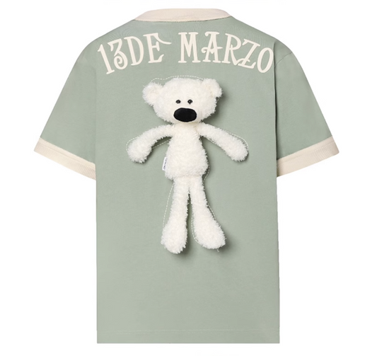 13 DE MARZO BACK STEREOSCOPIC DOLL LOGO SHORT SLEEVE