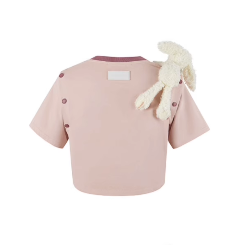 13 DE MARZO FLAME DETACHABLE WAIST SHORT TEE