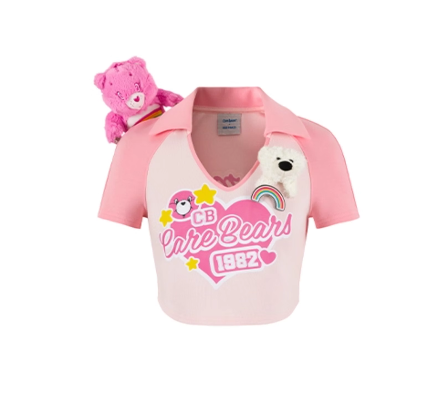 13 DE MARZO CARE BEARS JOINT SERIES AMERICAN SHORT TIGHT SHORT SLEEVE