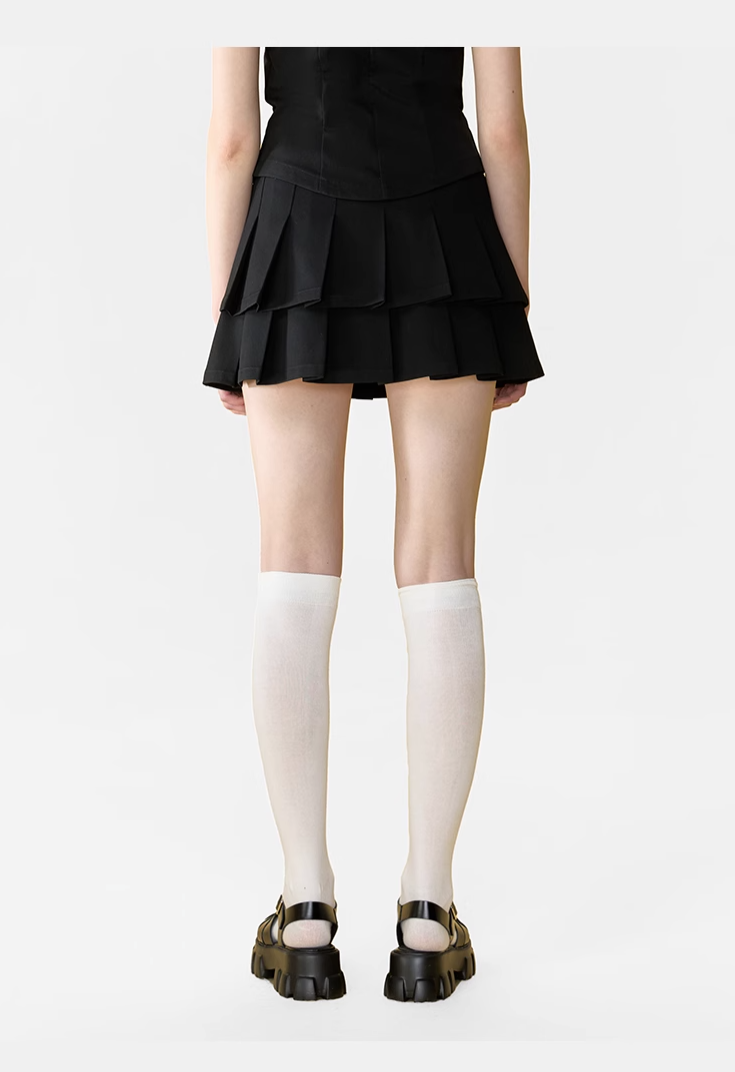 13 DE MARZO THREE-DIMENSIONAL DOLL SUIT SHORT SKIRT