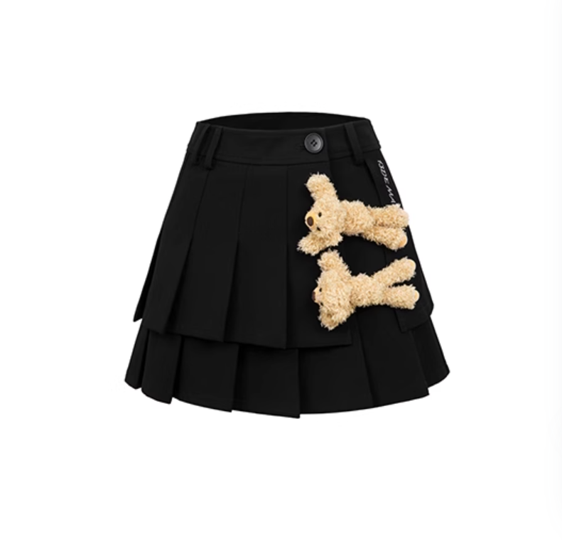 13 DE MARZO THREE-DIMENSIONAL DOLL SUIT SHORT SKIRT