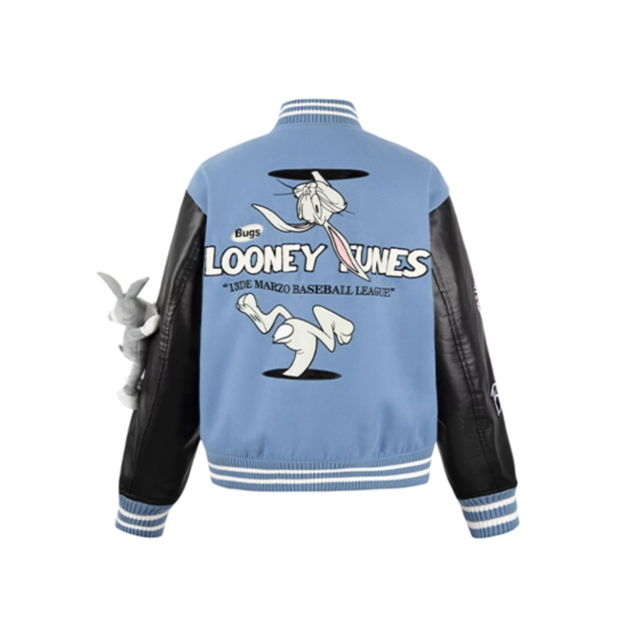 13 DE MARZO BUGS BUNNY SERIES JACKET JACKET BASEBALL UNIFORM