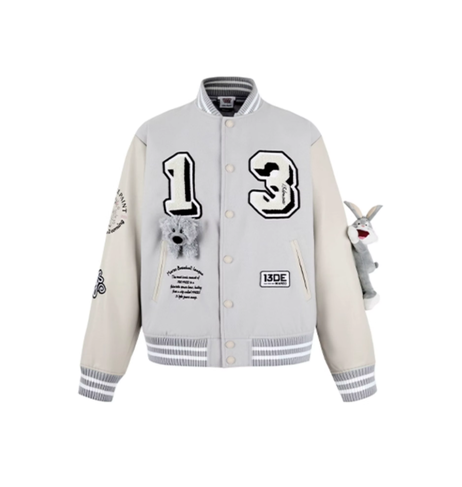 13 DE MARZO BUGS BUNNY SERIES JACKET JACKET BASEBALL UNIFORM