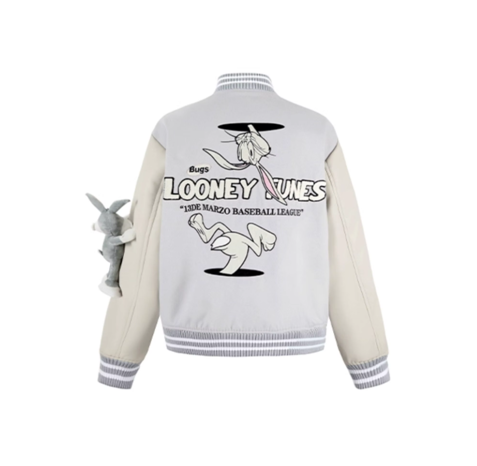 13 DE MARZO BUGS BUNNY SERIES JACKET JACKET BASEBALL UNIFORM