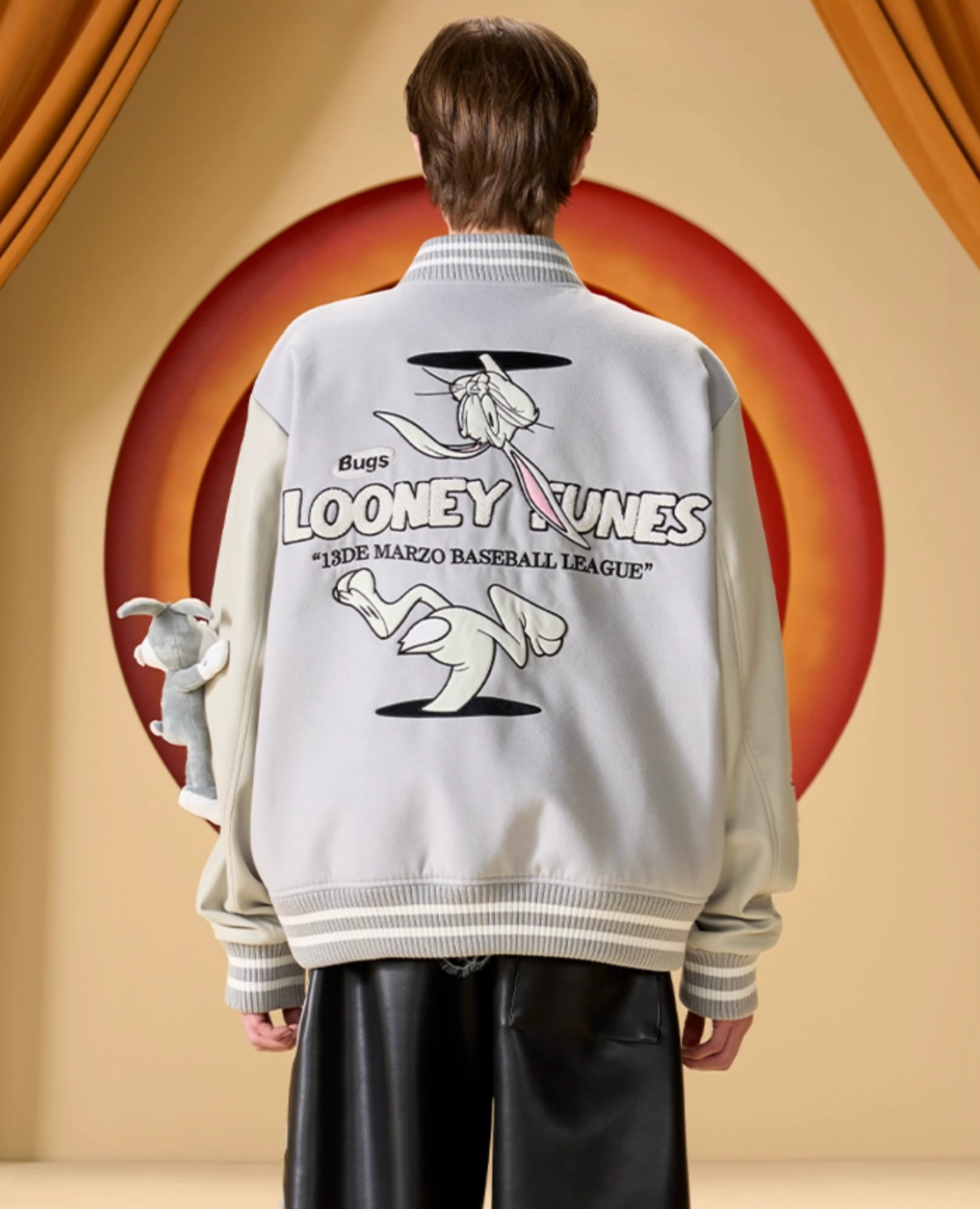 13 DE MARZO BUGS BUNNY SERIES JACKET JACKET BASEBALL UNIFORM